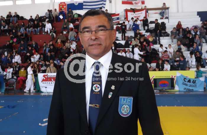 Jesús González será uno de los árbitros del Open Santiago 2014, competencia que contará con los mejores exponentes del judo mundial.