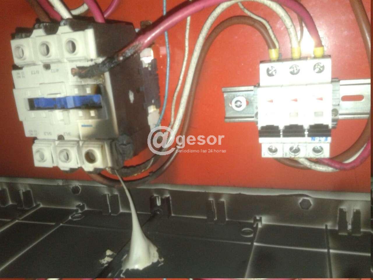 Se derritió un contador, el alumbrado público estuvo apagado en una zona que abarcó las calles Careaga, Zapicán Blanes Viale y Varela.