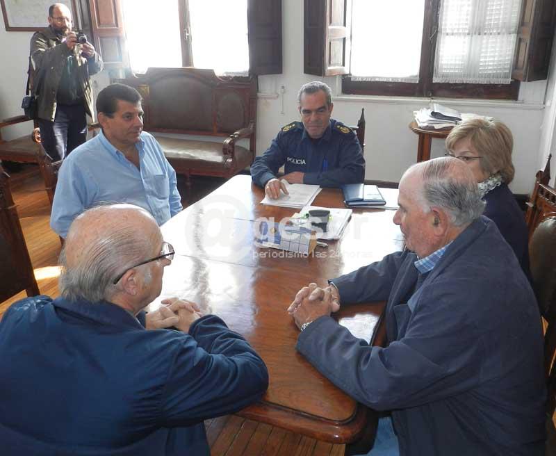El Partido Nacional se reunió con el Jefe de Policía para respaldarlo en el reclamo de soluciones para la problemática de inseguridad