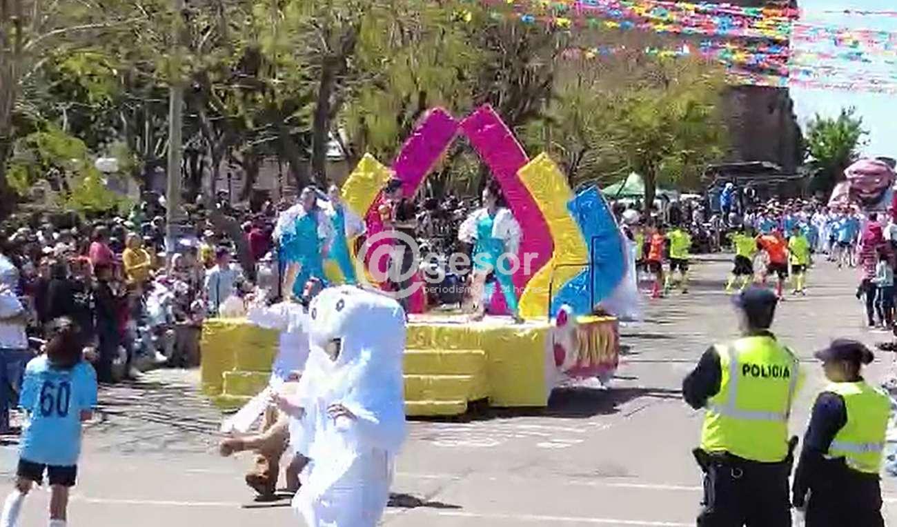 AGESOR - La carroza 7 ¨Pizza Primavera¨ de los sextos unidos fue la  ganadora en la Fiesta de la Primavera doloreña