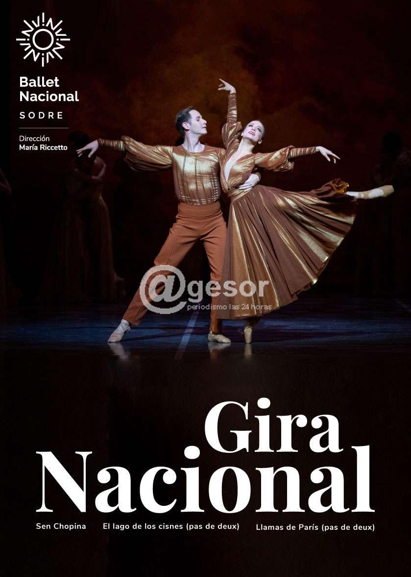 Se palpita una nueva presentación del Ballet Nacional del SODRE este viernes en el teatro “28 de Febrero” desde las 20:30 hs.