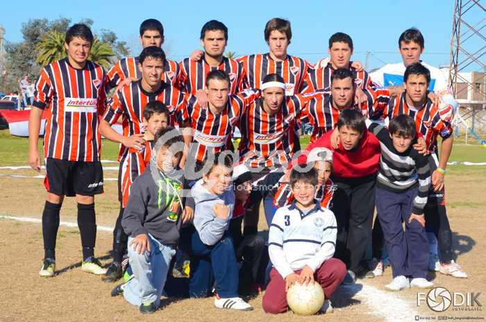 El club cerealero conquistó el Torneo “Clausura” del fútbol de Dolores.