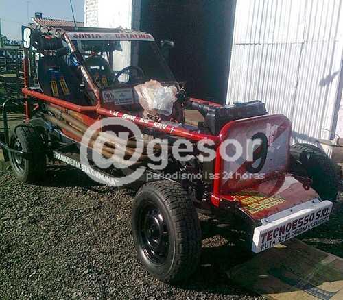 Soriano obtuvo el título de campeón nacional a través de una máquina del Club Santa Catalina, guiada por el rodoense Sauco.