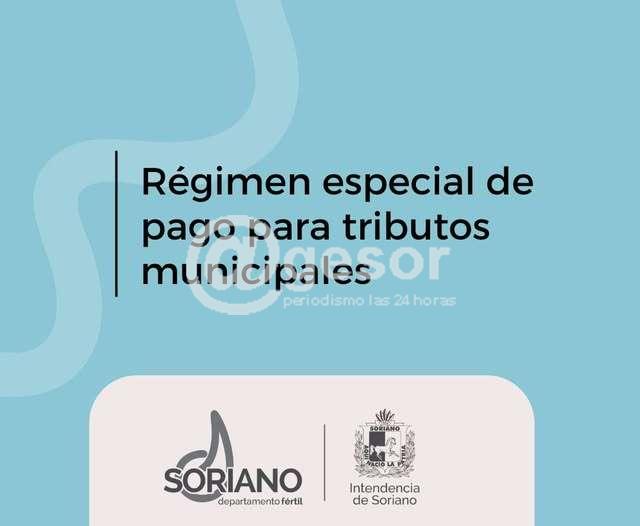 La Intendencia de Soriano tiene habilitado el periodo para interesados en suscribir convenios en el marco del Régimen Especial de Pago de tributos municipales.