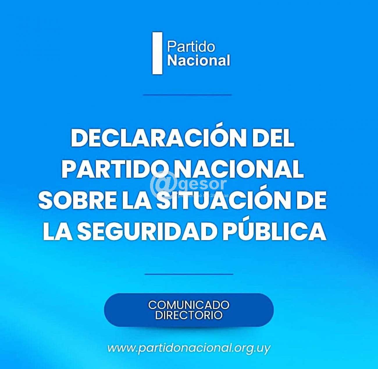 Declaración sobre Seguridad Pública