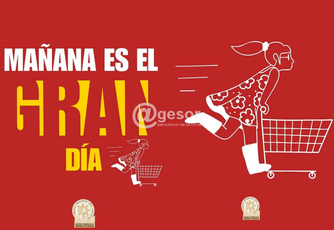 El Centro Comercial e Industrial de Soriano impulsa una jornada de descuentos y promociones en comercios de todo el departamento, coincidiendo con las compras por el Día del Padre.