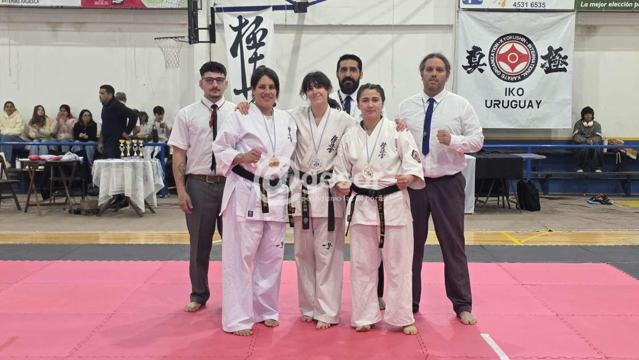 En peleas de kickboxing y boxeo se vio una notable participación de Fudoshin Dojo de Mercedes