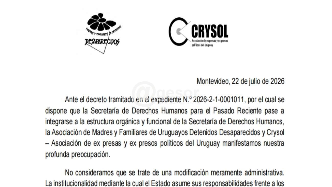 Recibimos y publicamos