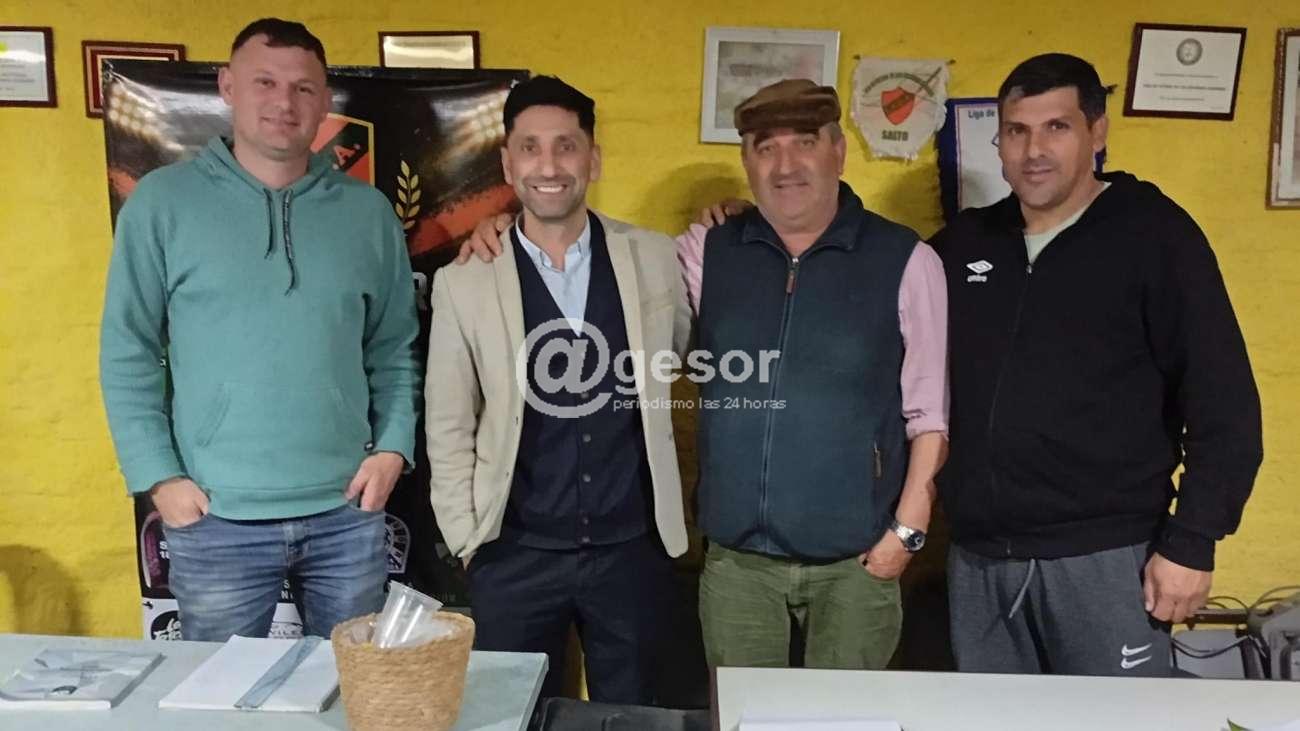 En el marco de la gira nacional que viene desarrollando con vistas a las elecciones de la Organización del Fútbol del Interior (OFI), el Dr. Pablo Marrero, actual presidente de la Liga Departamental de Fútbol de Soriano y candidato a la presidencia de la institución, mantuvo una reunión con las autoridades de la Liga Salteña de Fútbol y de la Liga Agraria de Salto, tras ser invitado a presentar los principales lineamientos de su programa de gobierno de cara a los comicios que se celebrarán en el mes de setiembre.