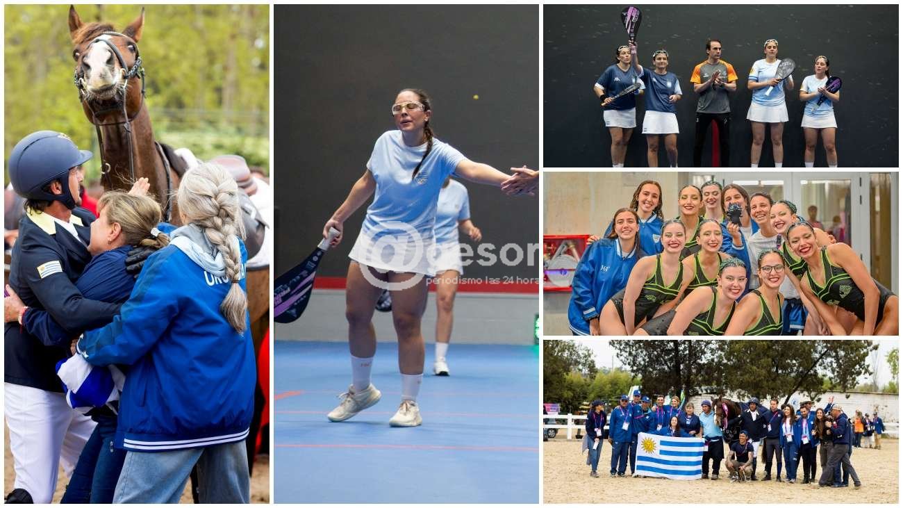 Una intensa jornada de domingo marcada por las inclemencias del tiempo y la suspensión obligatoria de varias disciplinas no frenó el orgullo uruguayo en los Juegos Suramericanos 2026.